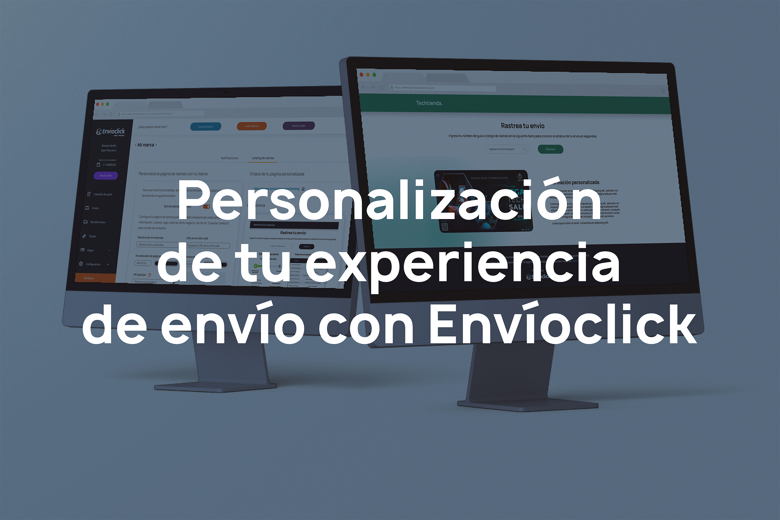 Personalización de tu experiencia de envío