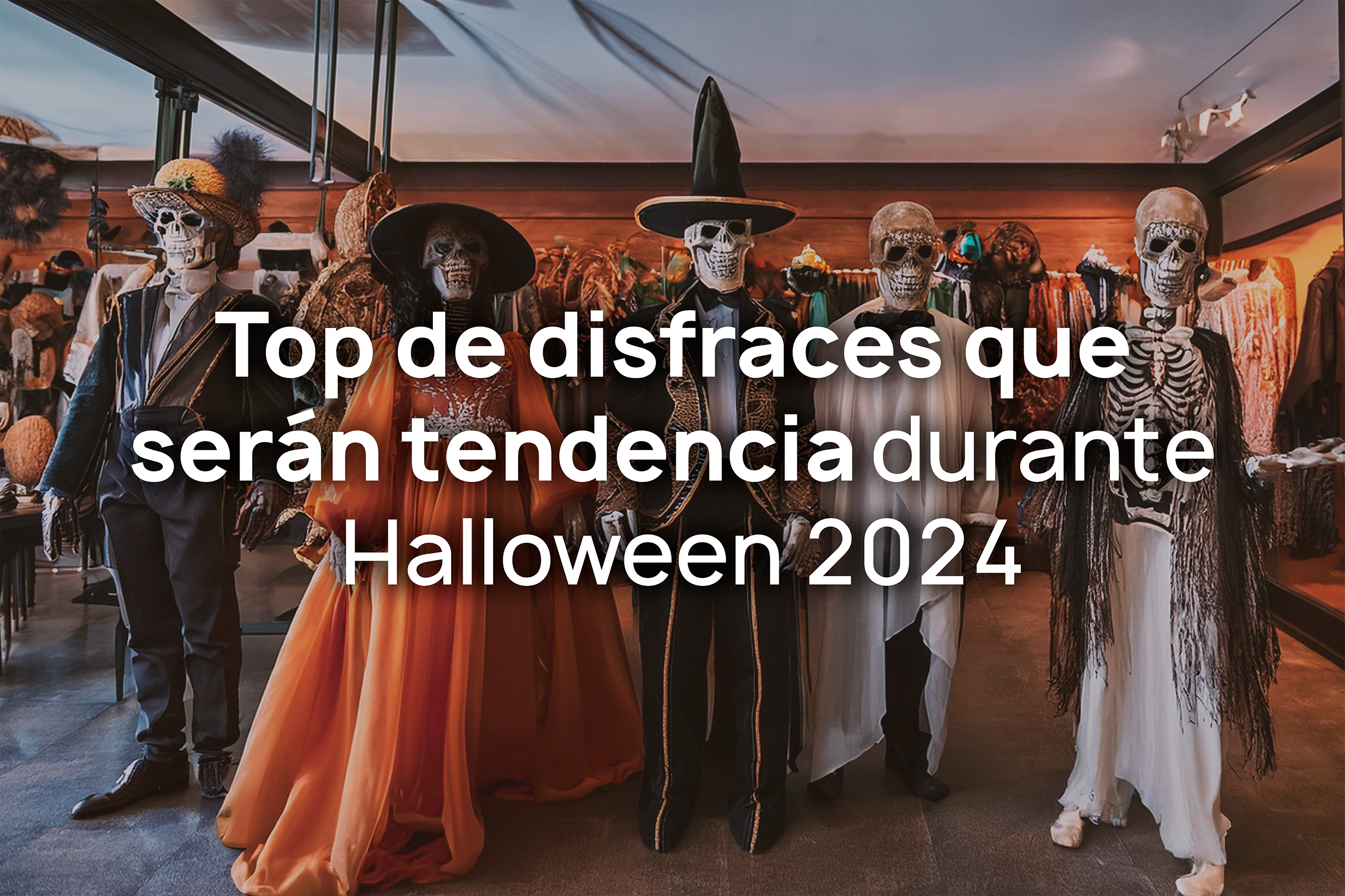 Top de disfraces que serán tendencia durante Halloween 2024