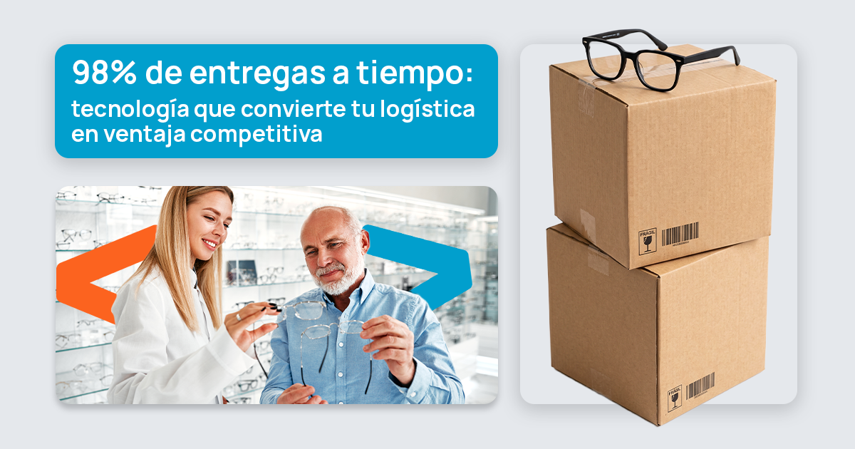 logística inteligente LentesPlus Envíoclick